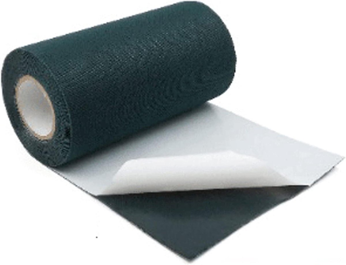 Kunstgras Voegband - Naadband Tapijttape - Gazon Bevestigen - Zelfklevend - 5Mx15CM - Grijs