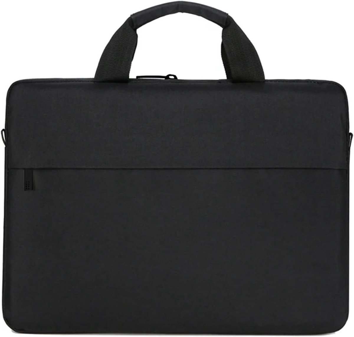 Laptoptas - Computertas Schoudertas - Reizen Werk - Slijtvast Oxford Weefsel - 35-45 cm - Zwart