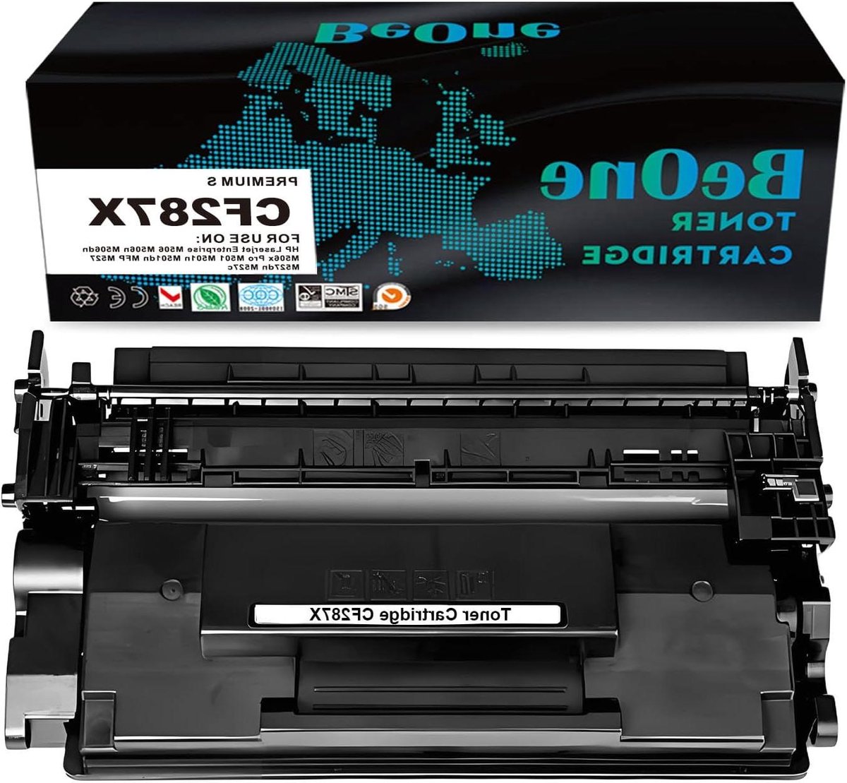 Tonercartridge Zwart - Printer Toner - Zakelijk Printen - Hoge Paginaopbrengst - 18000 Pagina's - Zwart