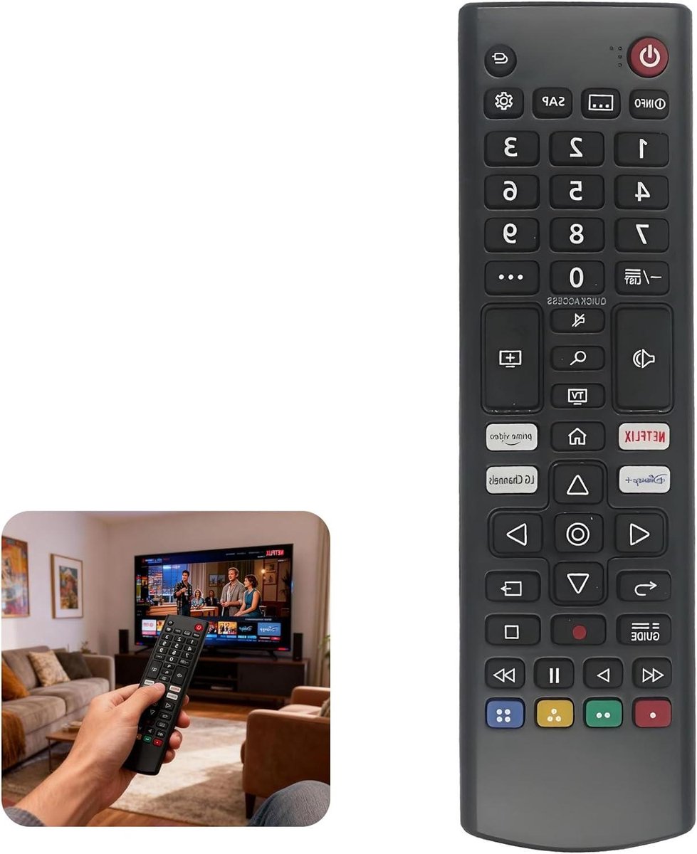 Universele Afstandsbediening - Alternatieve Afstandsbediening TV - TV Bediening - Direct Klaar Voor Gebruik