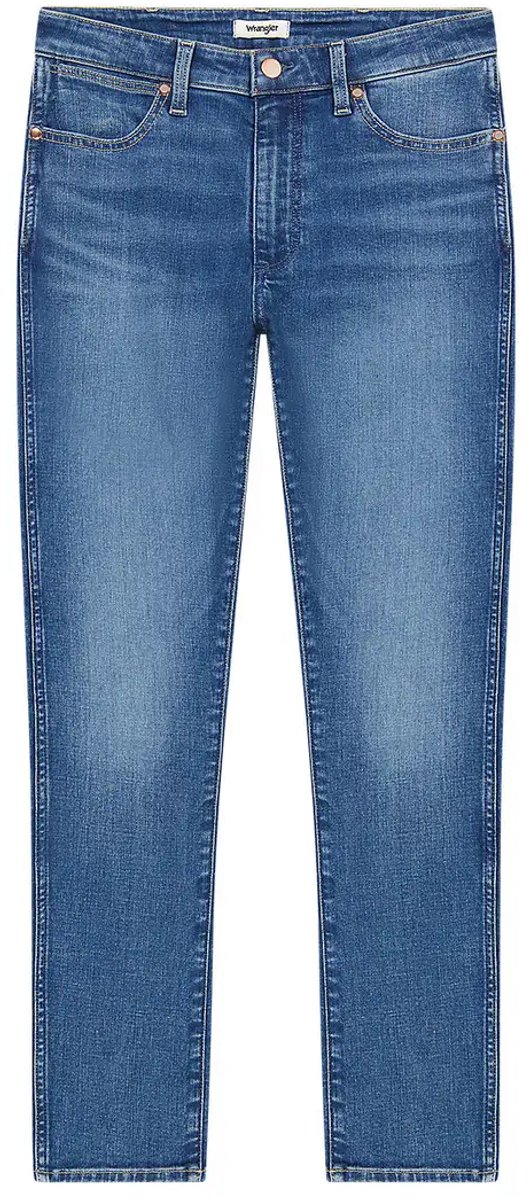 Damesjeans Wrangler Sienna Rebel Blauw