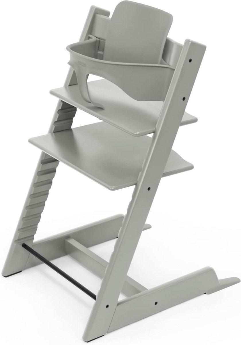 Verstelbare kinderstoel in Glacier Green - Ergonomische stoel voor peuters, kinderen en volwassenen - Comfortabel en klassiek design