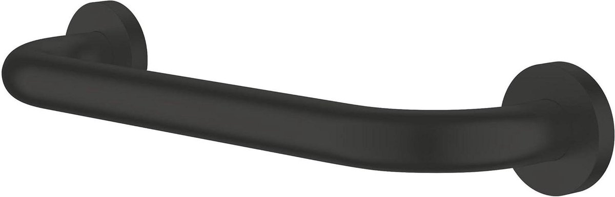 Badhandgreep - Veiligheidshandgreep Douche - Veilig Douchen - Verborgen Bevestiging - 35 cm - Mat Zwart