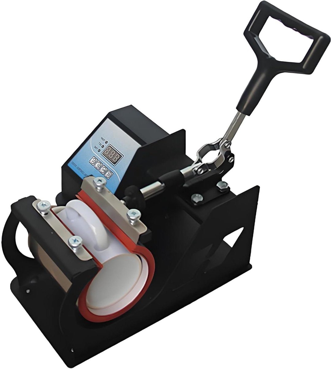 Mokkenpers Sublimatie - Warmteoverdracht Apparaat - Mokken Bedrukken - Digitale Timer & Temperatuur - Voor 11oz & 20oz - Meerkleurig