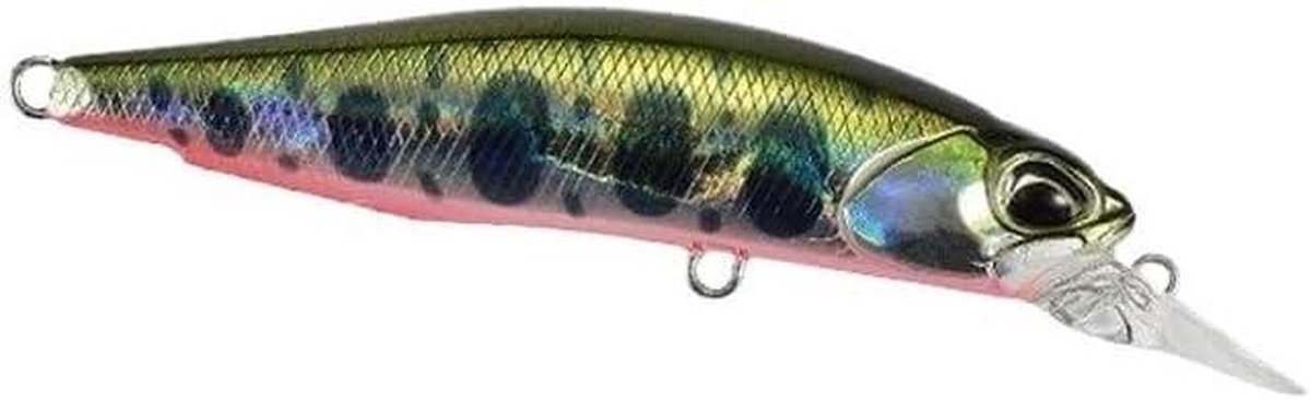 Kunstvis Aas - Crankbait Wobbler - Roofvis Vangen - Natuurgetrouwe Beweging - 77 mm 8.4 g - Veelkleurig