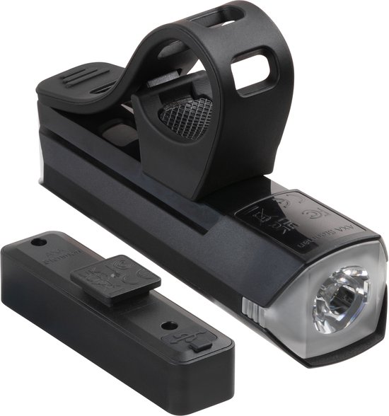 AXA Niteline 550 fietsverlichting set - Oplaadbare LED fietsverlichting voor- en achterlicht - USB‑C - krachtige verlichting voor maximale zichtbaarheid — afbeelding 4