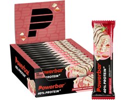 PowerBar PowerBar eiwitreep 40% Protein Low Sugar Strawberry White Choco - 40g (12 ) - 12 stuks