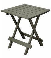Pro GardenCampingtafel 50x43x43 Saliegroen/Kunststof