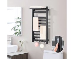 Top 10 radiatorproducten 2026: Elektrische handdoekradiator met display zwart