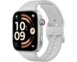 Xiaomi Redmi Watch 6 - Smartwatch - GPS Sporthorloge - AMOLED 2,07 inch display - 5ATM waterdicht - Hartslag & SpO2 meting - Batterijduur tot 24 dagen - Bluetooth bellen - Silver Gray