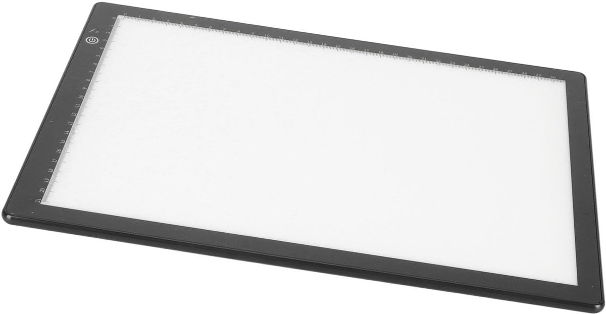 Solidchoice - Dailygoody - Slide Viewer Lightbox - Dia's scannen - Ultradunne padscanner - Zwart - Filmnegatieven scannen - USB-voeding - Geschikt voor hobbyisten -