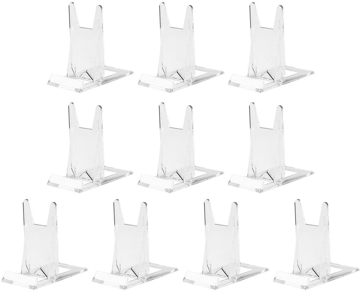 Solidchoice - Dailygoody - Transparante displaystandaard - Multifunctionele houder - Verstelbaar - Perfect voor tentoonstellingen - Geschikt voor boeken, kunst en m