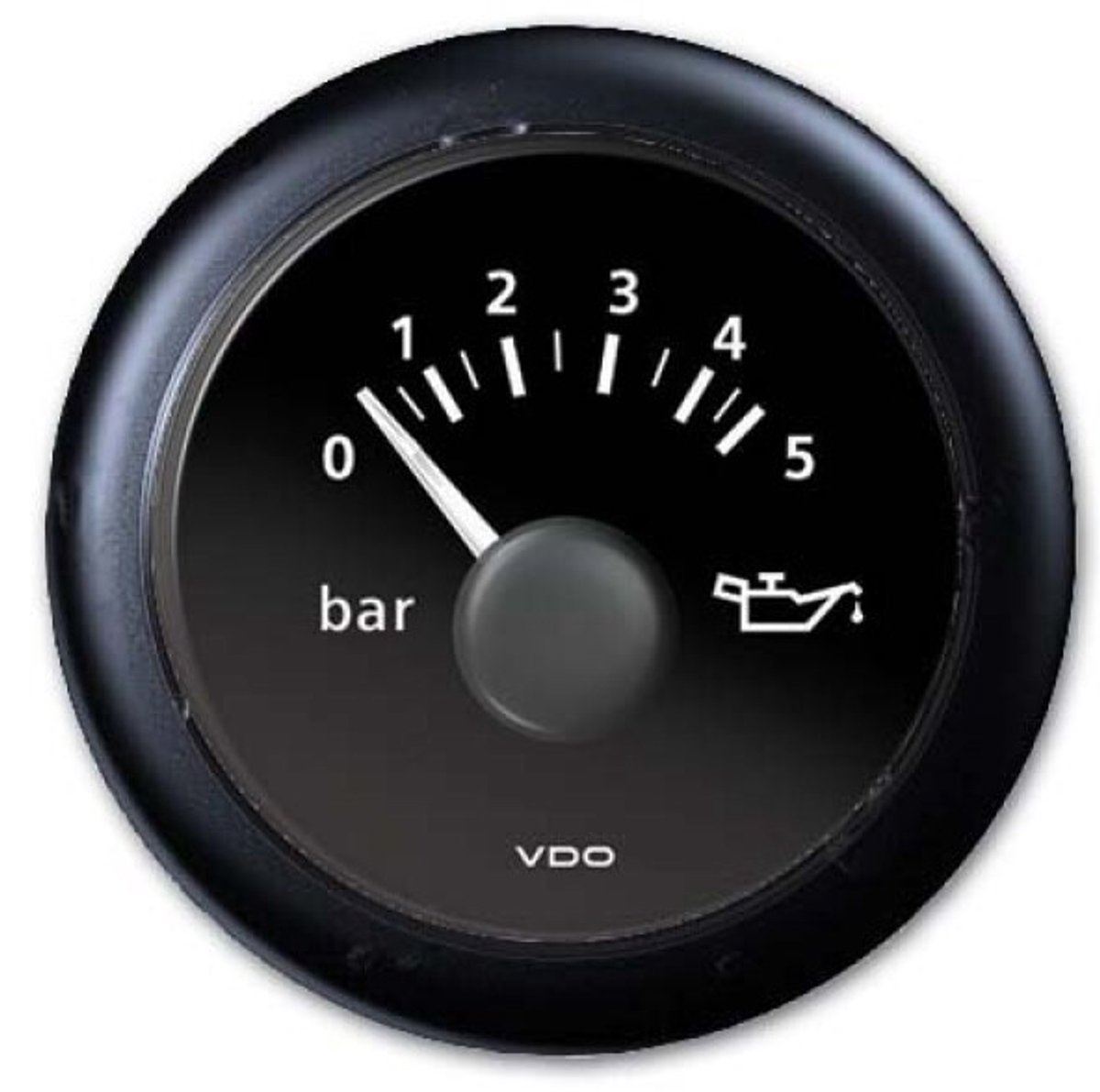 VDO VLB Olie Druk 0-5bar/0-80psi RB 52mm