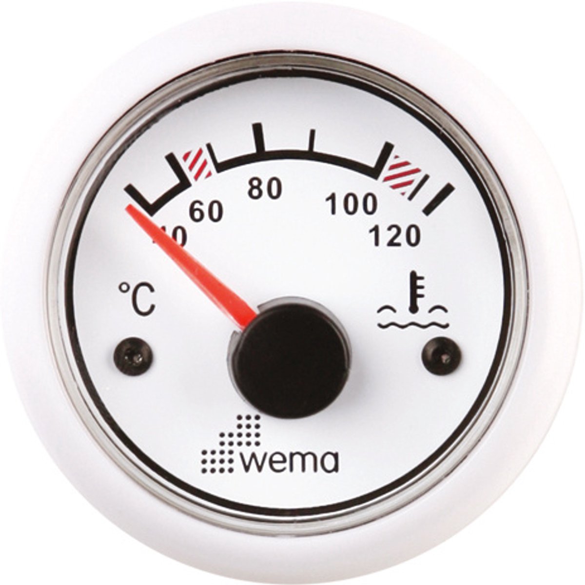 WEMA WATERTEMPERATUUR WIT