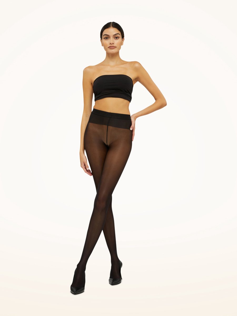 WOLFORD Neon 40 Tights Beenmode Dames - Zwart - Maat XS