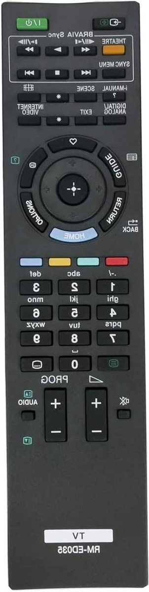 Vervang Afstandsbediening - Universele Controller - TV Bediening - Specifieke Compatibiliteit - 10 Meter Bereik - Zwart