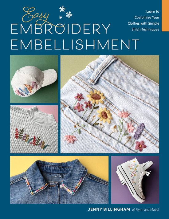 Easy Embroidery Embellishment - cover