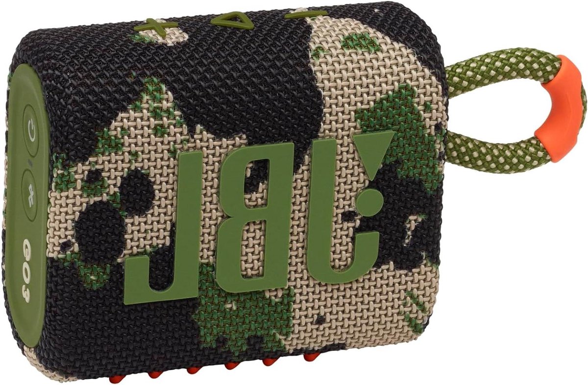 Draagbare Bluetooth Speaker - Mini Speaker Geluid - Muziek Luisteren Buiten - Waterdicht en Stofvrij - 209 g - Camo