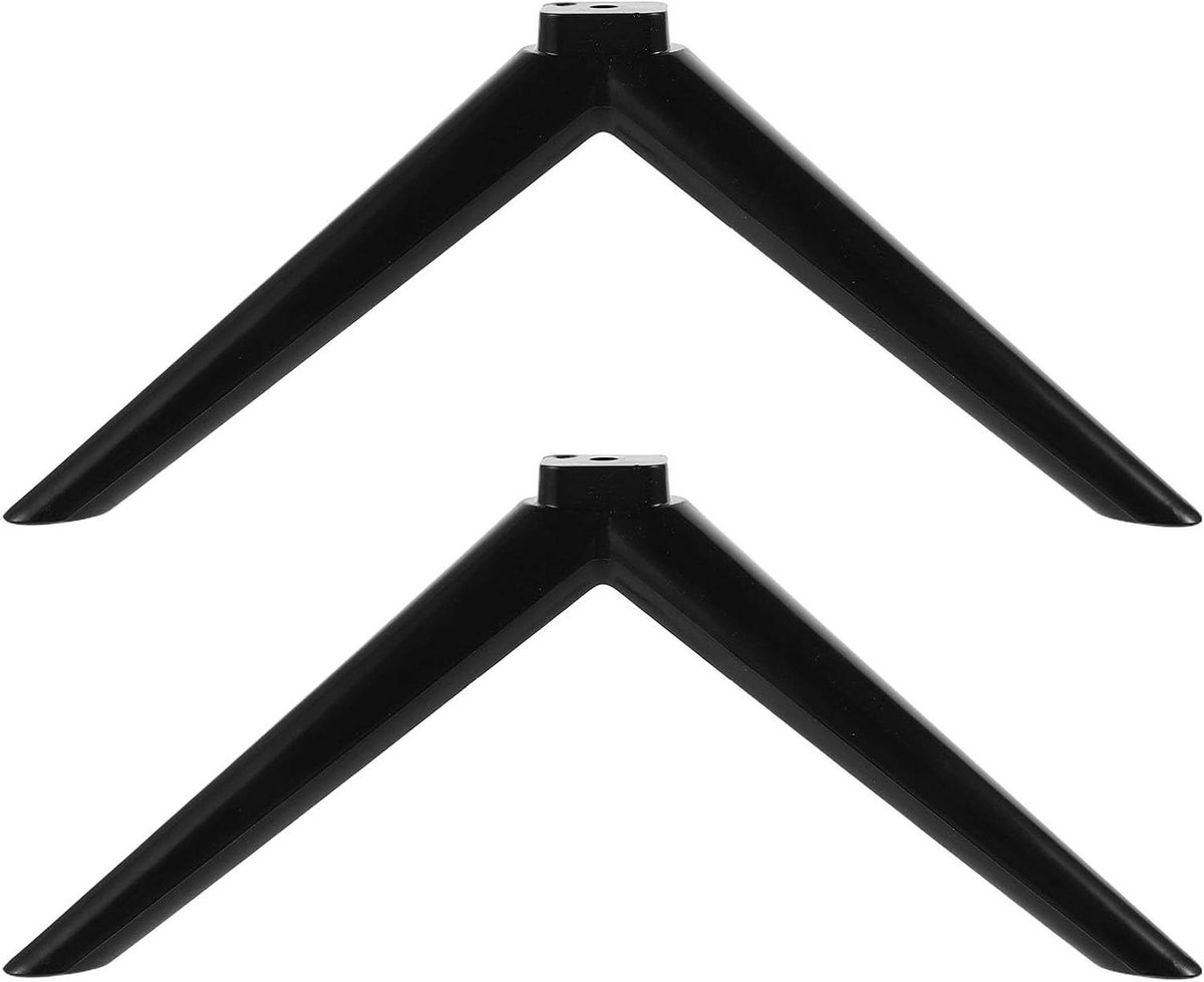 TV Poten - Vervangende Standaard - Stabiele TV - Universele Compatibiliteit - 2 stuks - Zwart