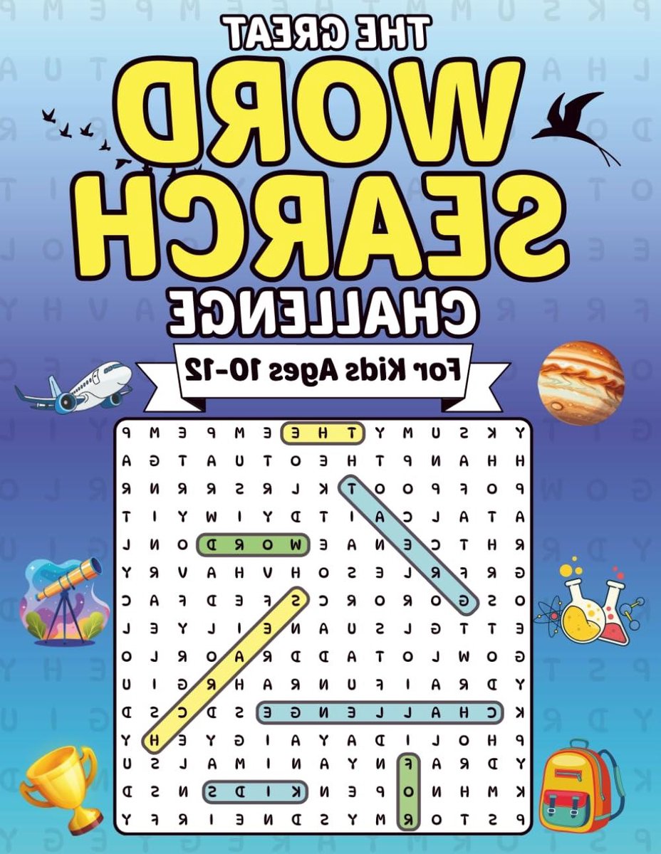 Woordzoekboek Kinderen - Puzzelboek - Geheugen Trainen - 100 Thematische Puzzels - Groot Formaat - Kleurrijk