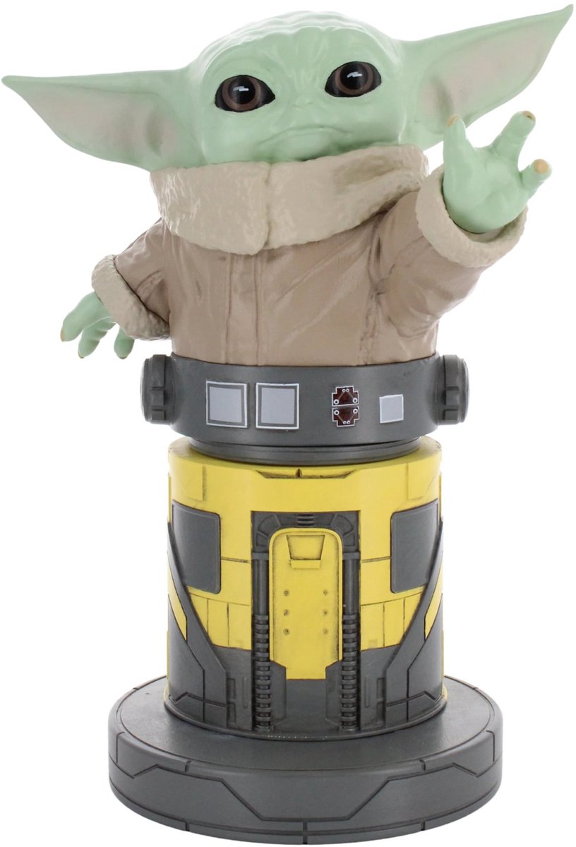 Star Wars - Grogu Mandalorian apprentice - figurine standaard voor telefoon | controller | oplaadcase (Cable Guys R.E.S.T.) — afbeelding 9