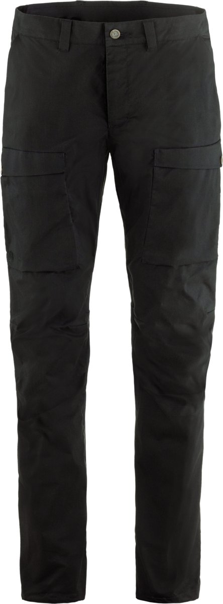 Fjällräven Abisko Hybrid Trail Afritsbroek - Heren Wandelbroek - Black