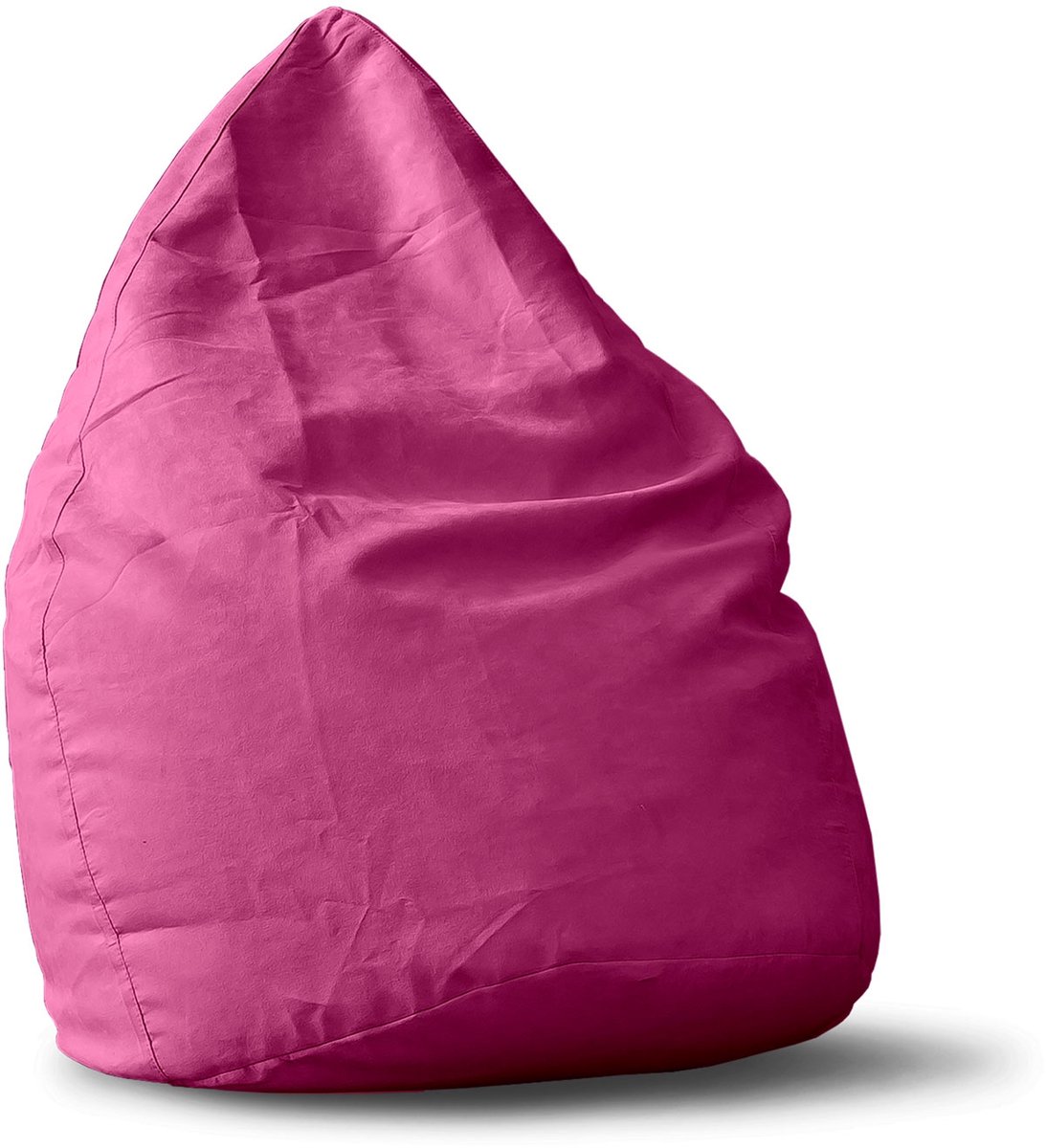 Lumaland - Luxe XL PLUS zitzak - stijlvolle beanbag met 220L volume - extra stevige naden - verkrijgbaar in verschillende kleuren - Roze