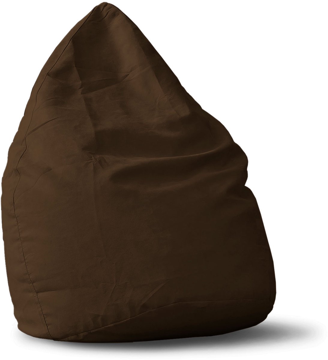 Lumaland - Luxe XL PLUS zitzak - stijlvolle beanbag met 220L volume - extra stevige naden - verkrijgbaar in verschillende kleuren - Bruin
