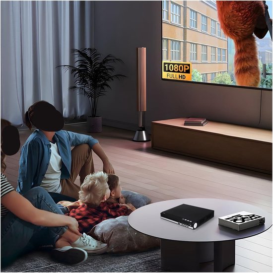 Compacte Multiregio Speler - Draagbare Muziek Machine - Thuis Video Afspelen - Regiovrije dvd-speler - 2230 cm - Divers — afbeelding 3