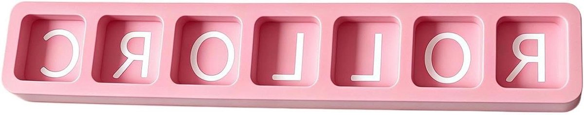 Mahjong Oefenbord - Strategisch Bord - Spel Verbeteren - Intuïtief Markeren - 3x21 cm - Roze