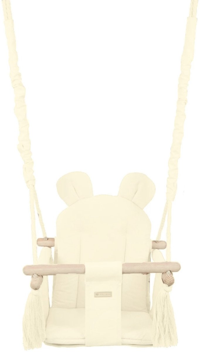 Baby schommel - hout - crème - tot 20 kg van Rocking Baby — afbeelding 2