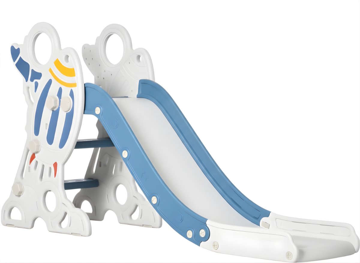 AHD® Glijbaan - Glijbaan Peuter - Glijbaan Buiten - Glijbaan Little Tikes - Glijbaan Binnen - Blauw - 157cm x 47cm x 80cm