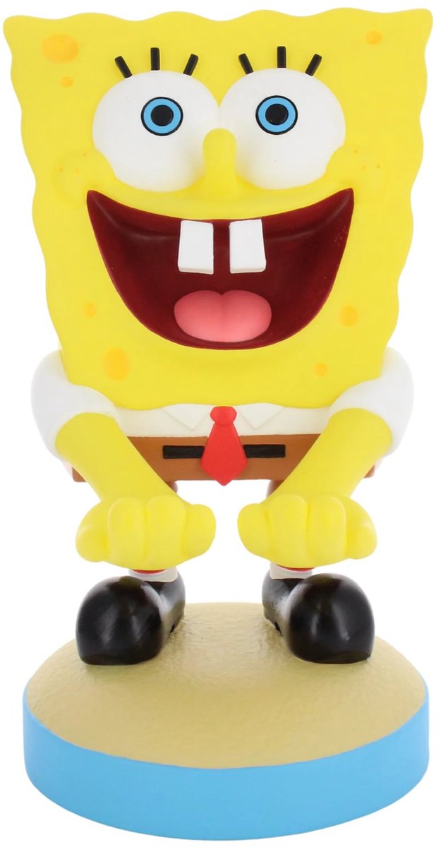 Sponge Bob - figurine standaard voor telefoon | controller | oplaadcase (Cable Guys Original)