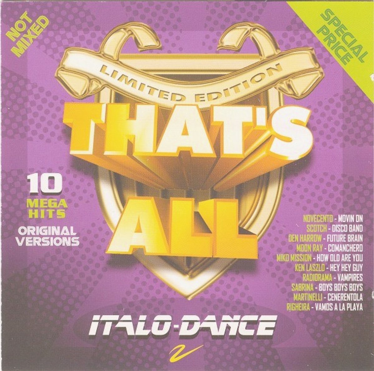 That's All: Italo Dance