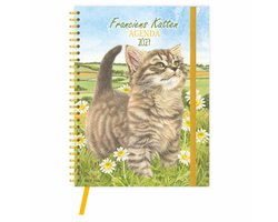 Franciens katten bureau-agenda (harde kaft) Mischa 2027