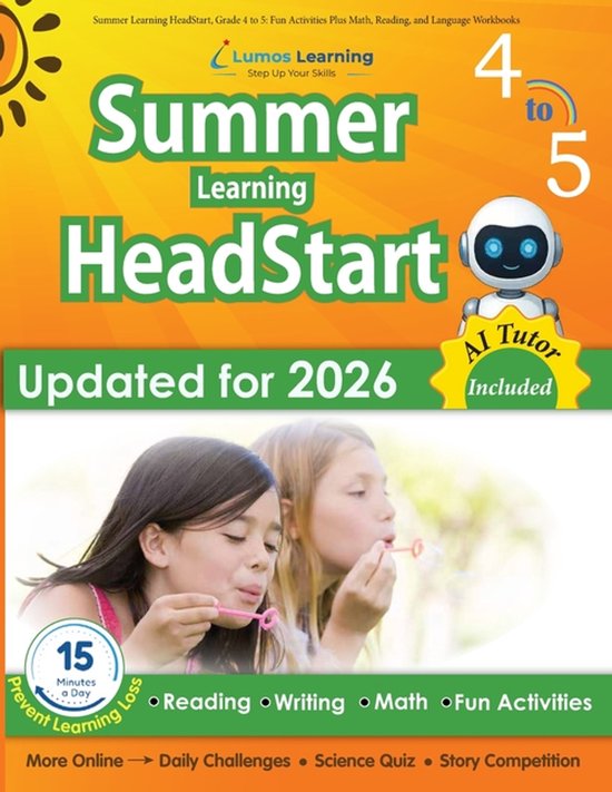 Summer Learning Headstart, Grade 4 to 5 - cover