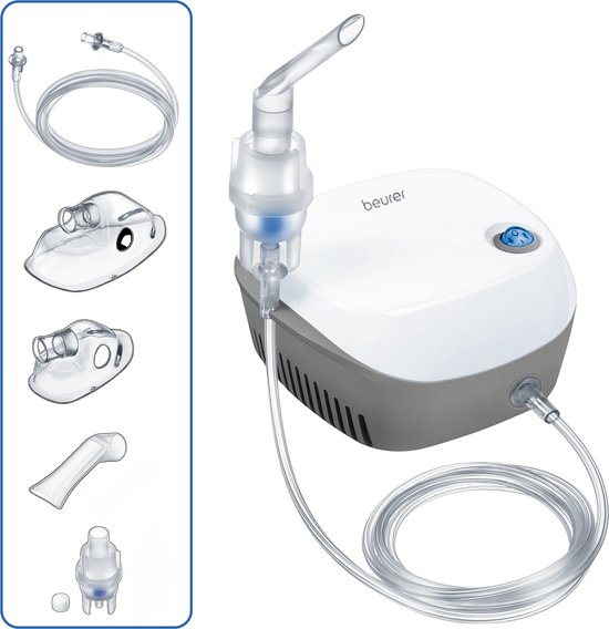 Beurer IH 18 aerosoltoestel – perslucht vernevelaar – incl. maskers