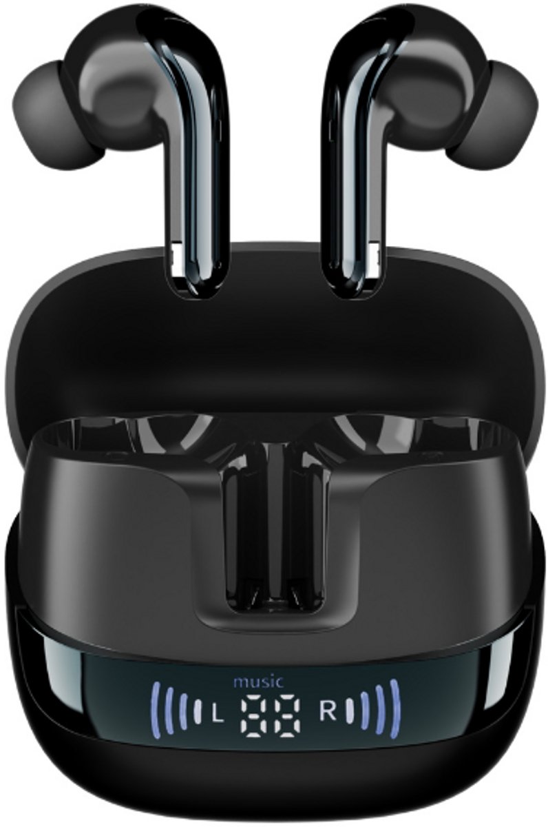 MG TWSX10 Draadloze Oordopjes Smart ENC (Noise Cancelling) Zwart