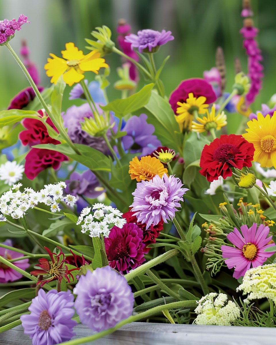5 sets - Droogbloemen Zadenmix Eenjarig Boeketmix 70 100 Cm