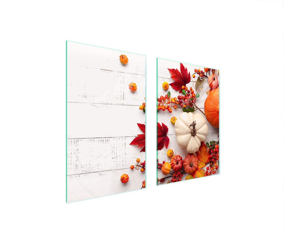 TMK ArtDeko - Kookplaat achterwand - Glas - 65x52 cm - Dynia