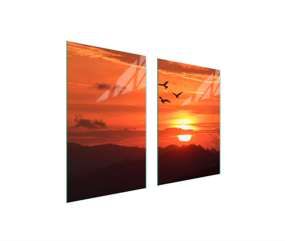 TMK ArtDeko - Snijplank - Glas - 65x52 cm - Motief Slo