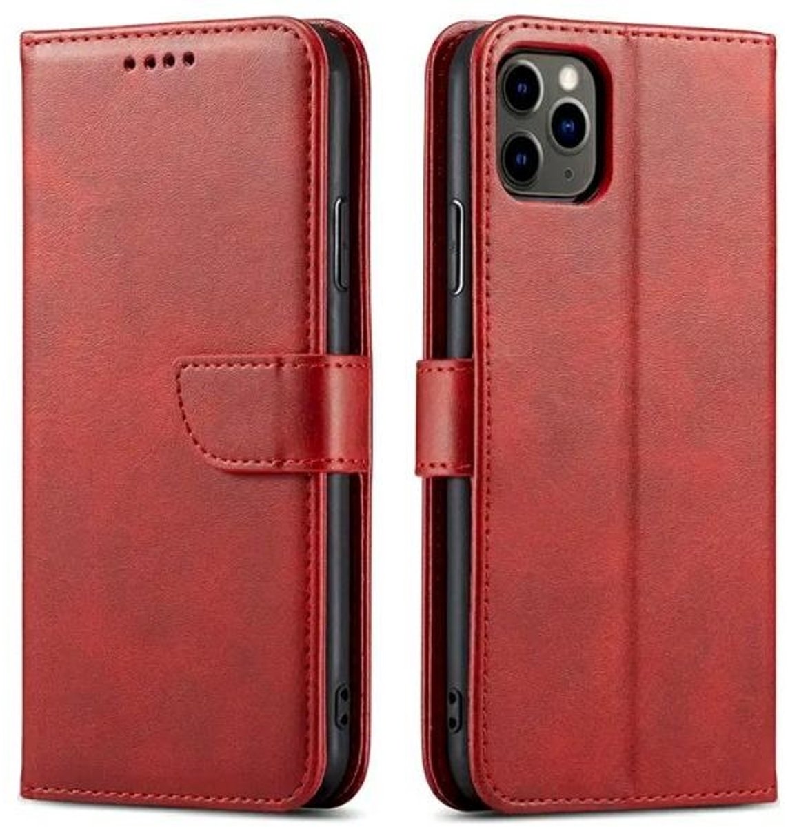 Etui Marv Wallet Moto G54 5Gczerwony/Red Bookcase