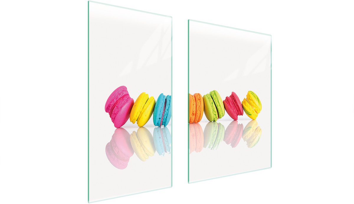 TMK ArtDeko - Snijplank - 75x52 cm - Beschermplaat - Kleurrijk