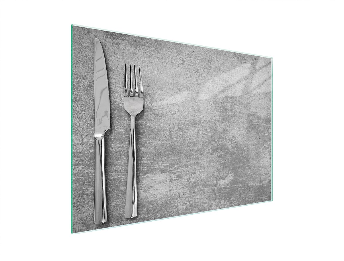 TMK ArtDeko Serie - Snijplank - Glas - 40x30cm - Antislip