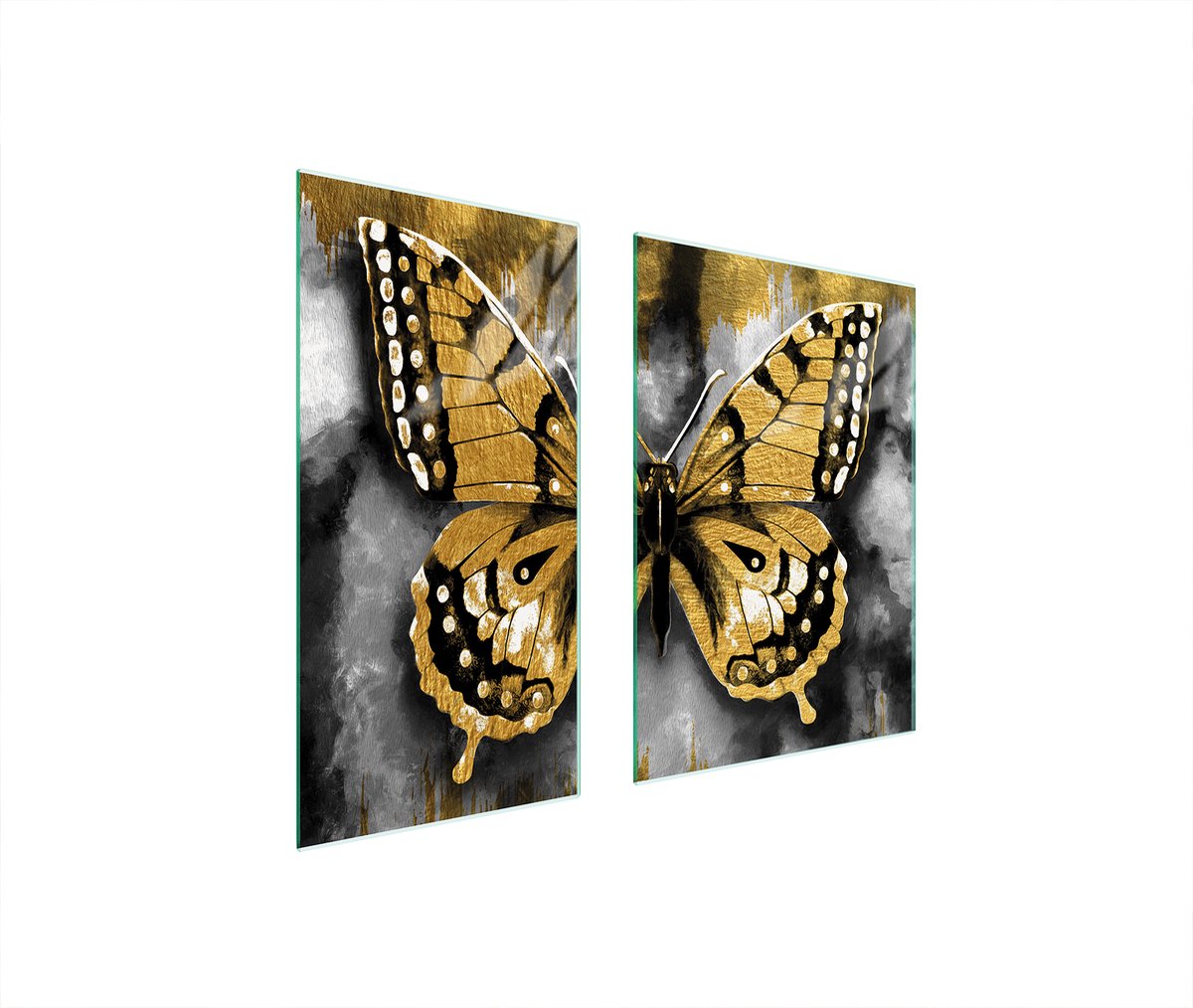 TMK ArtDeko - Snijplank - Beschermplaat - 75x52 cm - Motief Vlinder