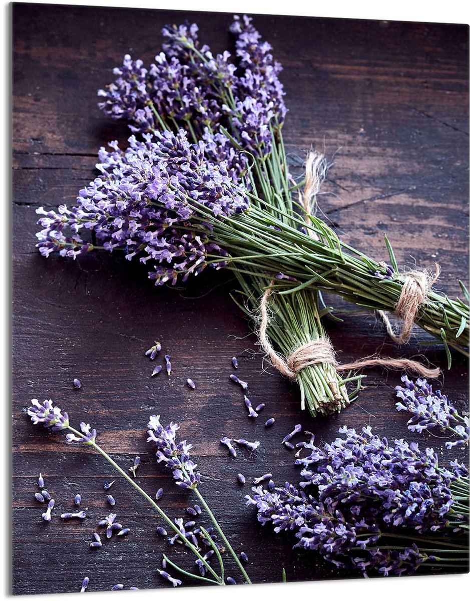 TMK ArtDeko - Snijplank - 40x52 cm - Glas - Lavender Design