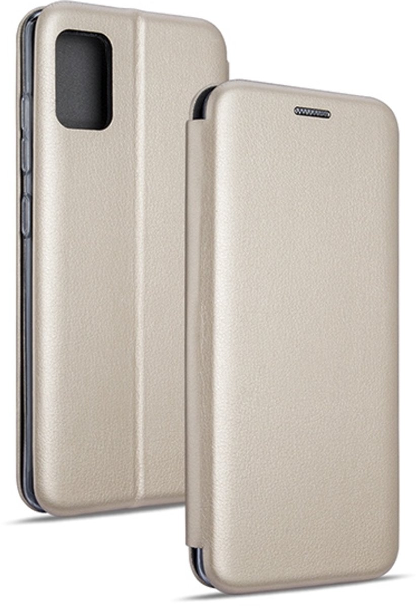 Beline Case Book Magnetisch Samsung A20s A207 goud/goud