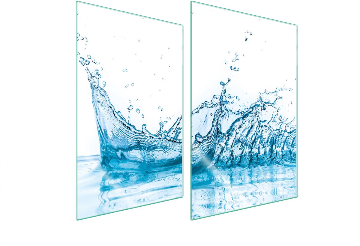 TMK ArtDeko - Snijplank - Waterkleur - 2x35x52 cm - Veilig en Hygiënisch