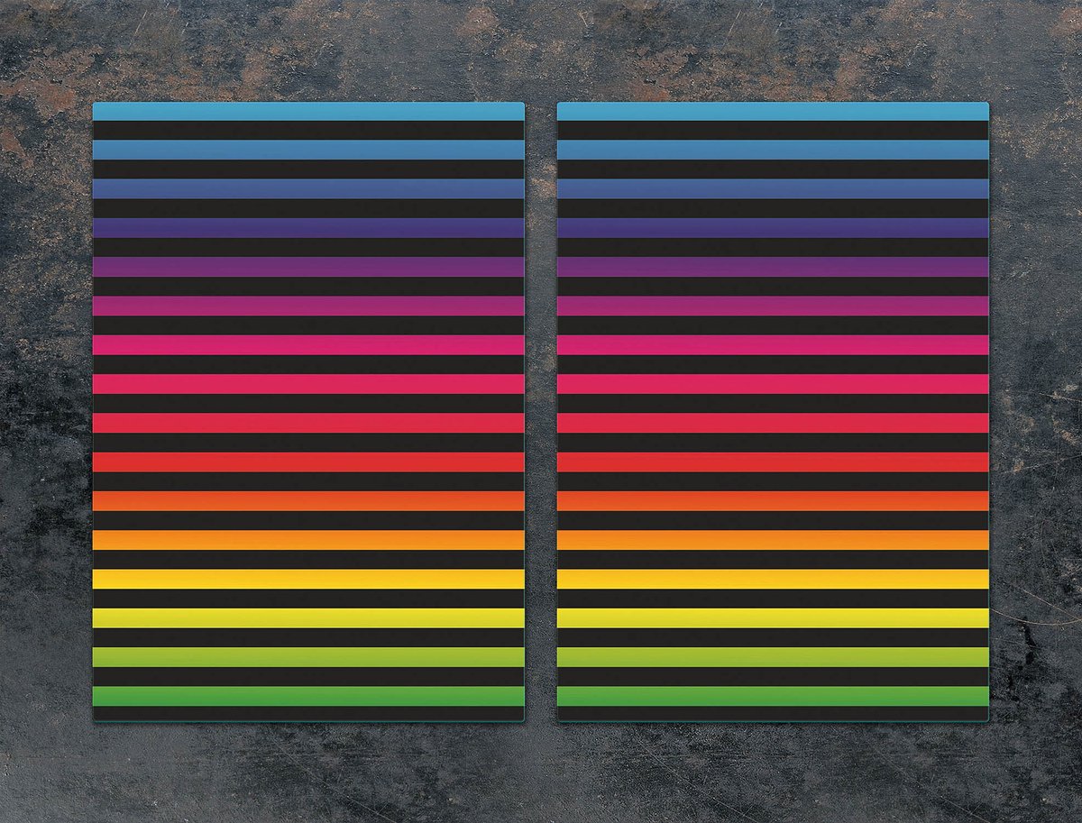 TMK ArtDeko - Gekleurde Glasplaat - 35x52 cm - Beschermende Snijplank