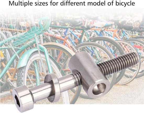 Bouten voor Fiets Zadelpen - 40mm Schroef met Ronde Kop en Ring - Fietsaccessoires - Duurzaam materiaal — afbeelding 2